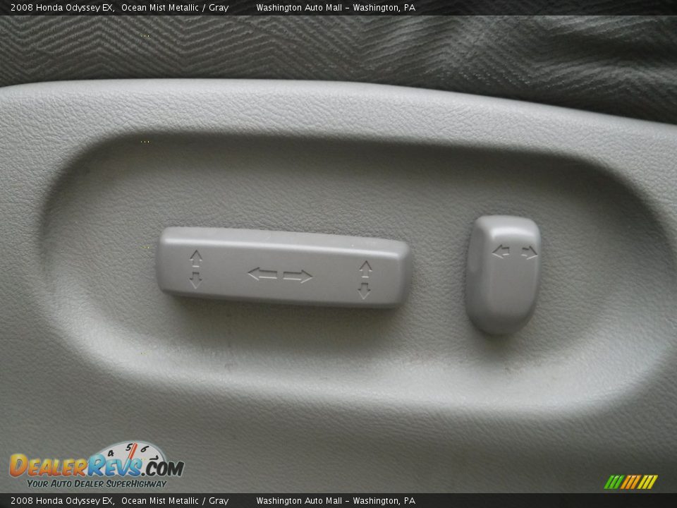 2008 Honda Odyssey EX Ocean Mist Metallic / Gray Photo #13