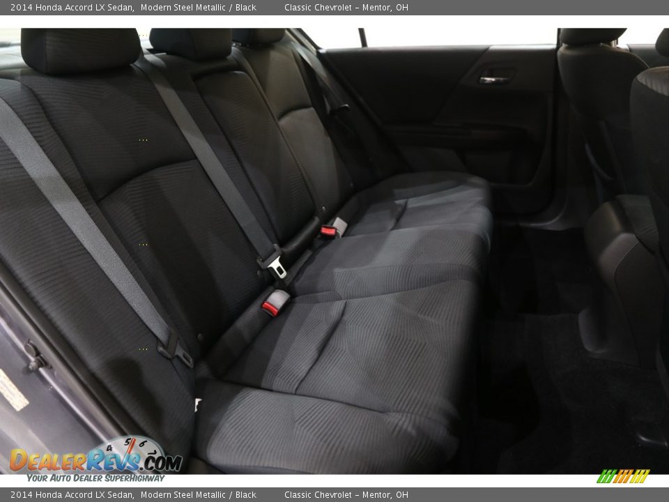2014 Honda Accord LX Sedan Modern Steel Metallic / Black Photo #14
