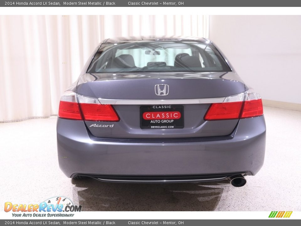 2014 Honda Accord LX Sedan Modern Steel Metallic / Black Photo #16