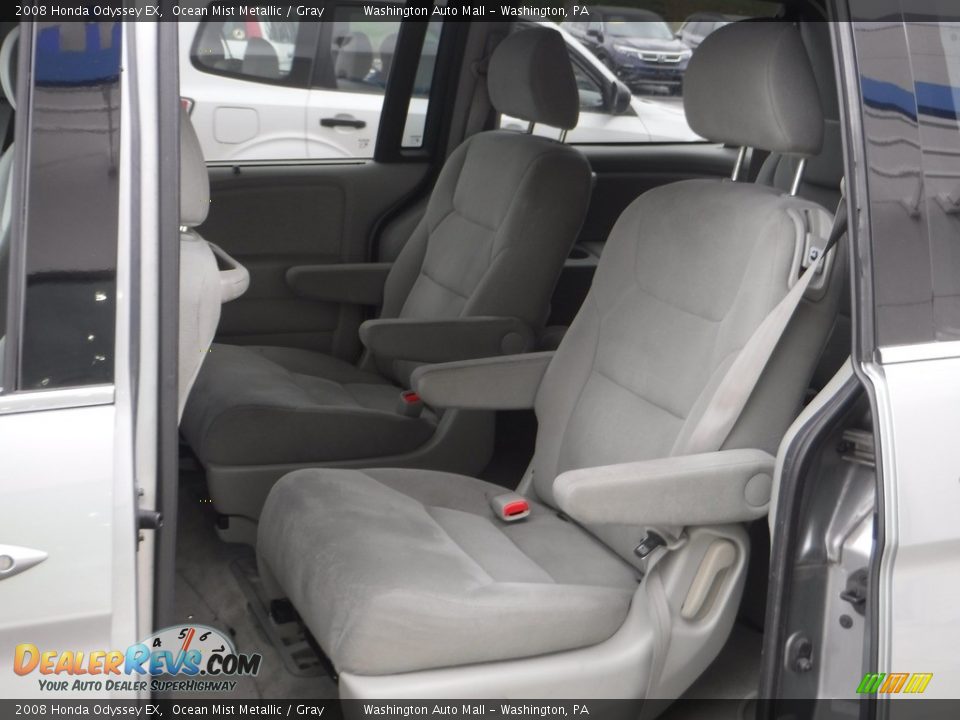 2008 Honda Odyssey EX Ocean Mist Metallic / Gray Photo #22