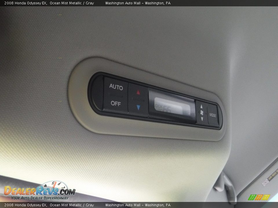 2008 Honda Odyssey EX Ocean Mist Metallic / Gray Photo #23