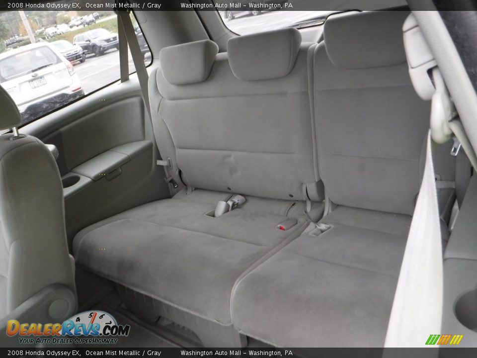 2008 Honda Odyssey EX Ocean Mist Metallic / Gray Photo #24