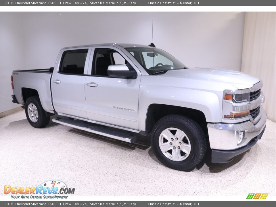 Silver Ice Metallic 2016 Chevrolet Silverado 1500 LT Crew Cab 4x4 Photo #1