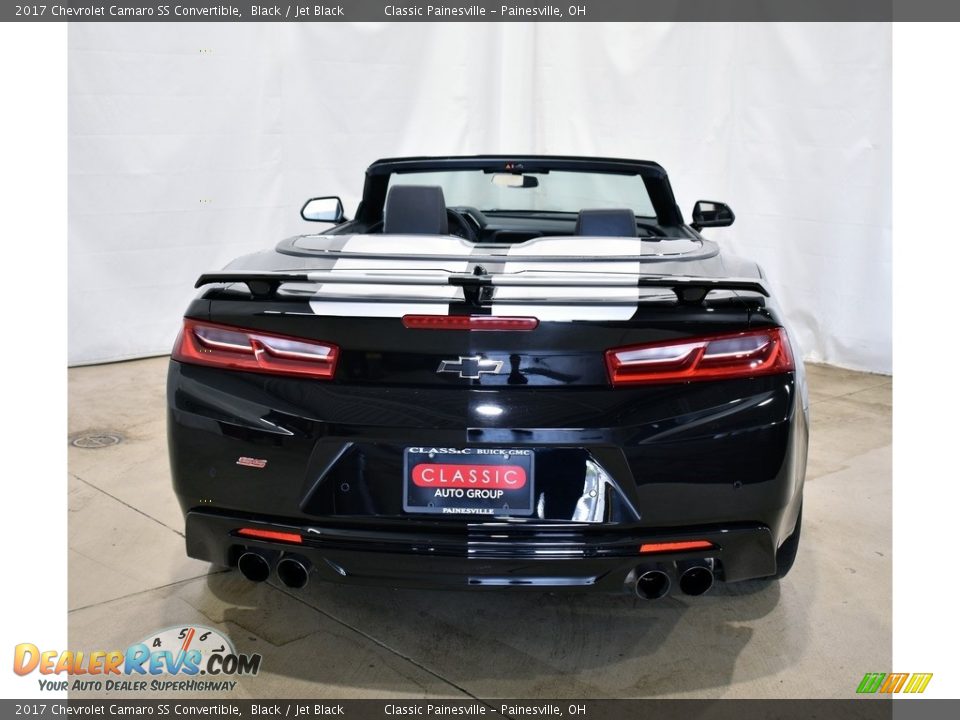 2017 Chevrolet Camaro SS Convertible Black / Jet Black Photo #3