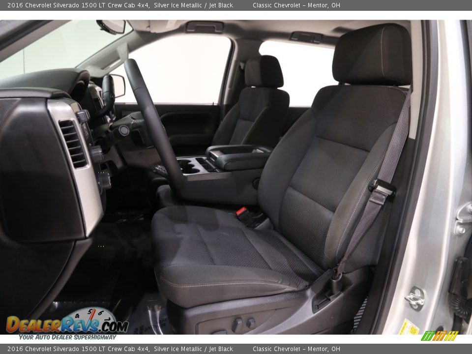 2016 Chevrolet Silverado 1500 LT Crew Cab 4x4 Silver Ice Metallic / Jet Black Photo #5