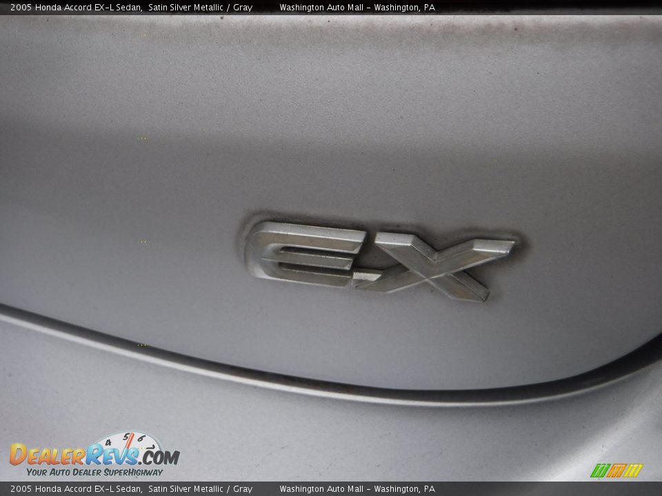 2005 Honda Accord EX-L Sedan Satin Silver Metallic / Gray Photo #10