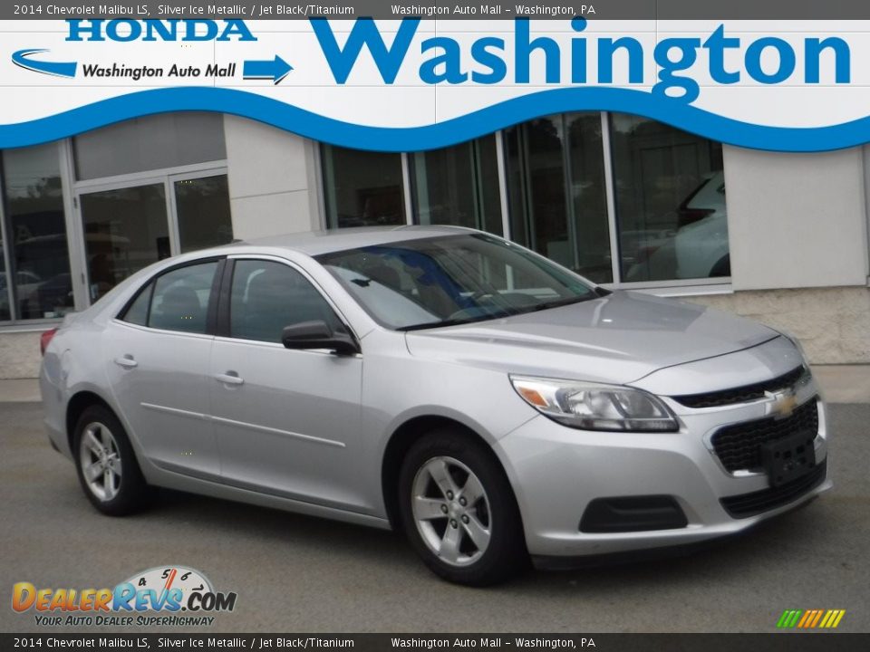 2014 Chevrolet Malibu LS Silver Ice Metallic / Jet Black/Titanium Photo #1