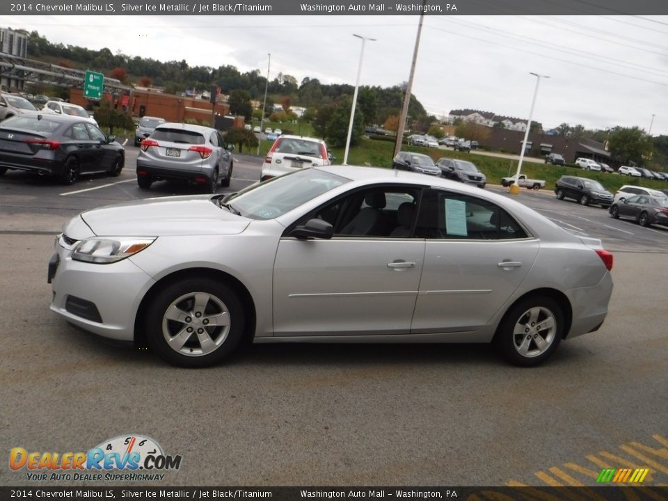 2014 Chevrolet Malibu LS Silver Ice Metallic / Jet Black/Titanium Photo #5