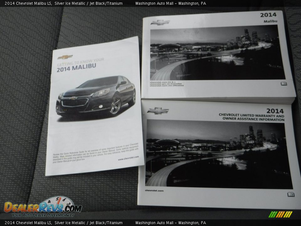 2014 Chevrolet Malibu LS Silver Ice Metallic / Jet Black/Titanium Photo #21