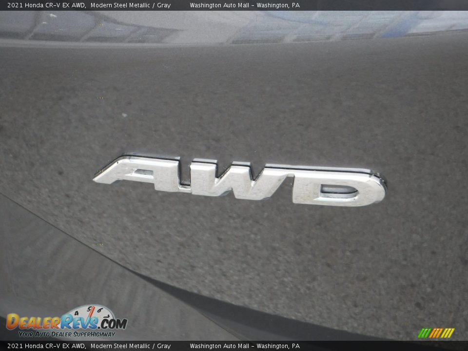 2021 Honda CR-V EX AWD Modern Steel Metallic / Gray Photo #11