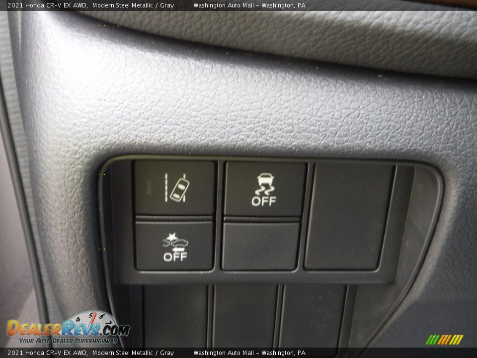 2021 Honda CR-V EX AWD Modern Steel Metallic / Gray Photo #15