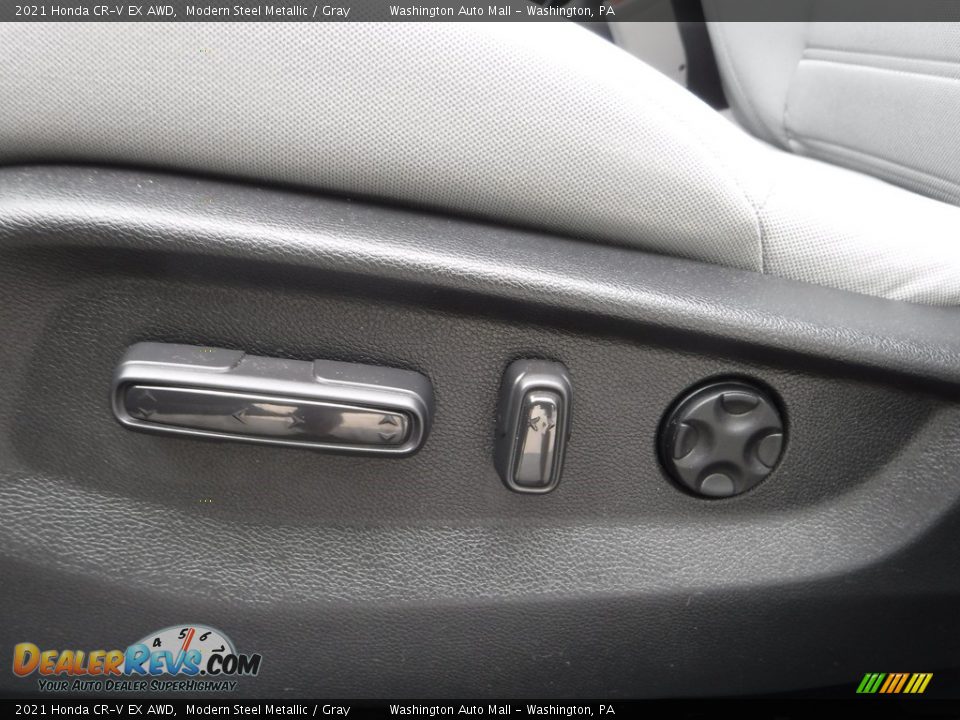 2021 Honda CR-V EX AWD Modern Steel Metallic / Gray Photo #17