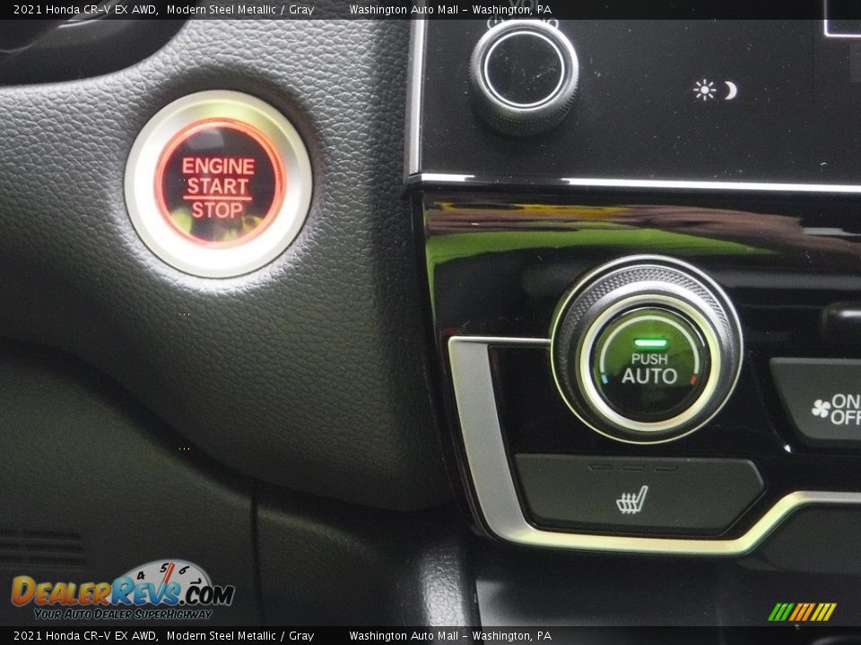 2021 Honda CR-V EX AWD Modern Steel Metallic / Gray Photo #20