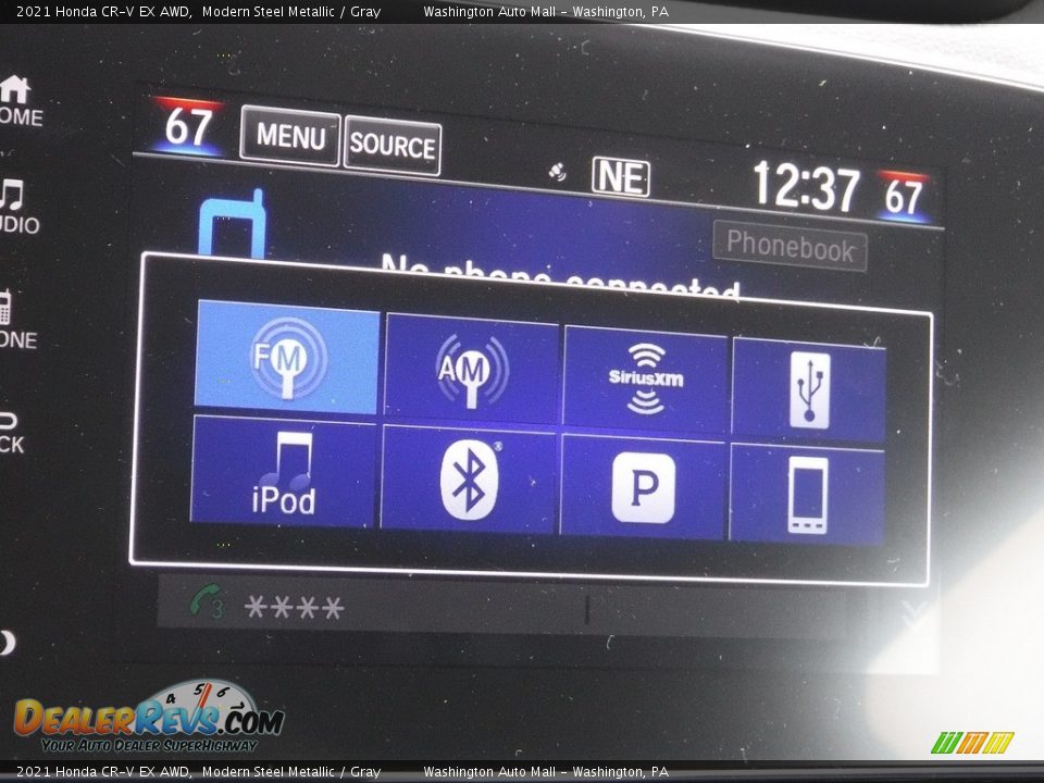 2021 Honda CR-V EX AWD Modern Steel Metallic / Gray Photo #21