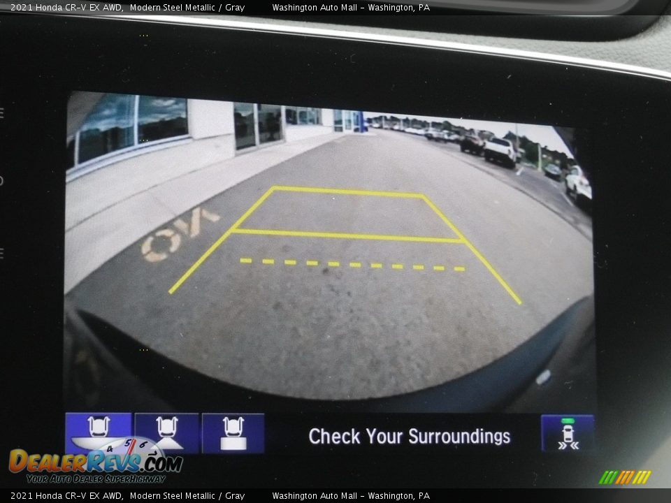 2021 Honda CR-V EX AWD Modern Steel Metallic / Gray Photo #23