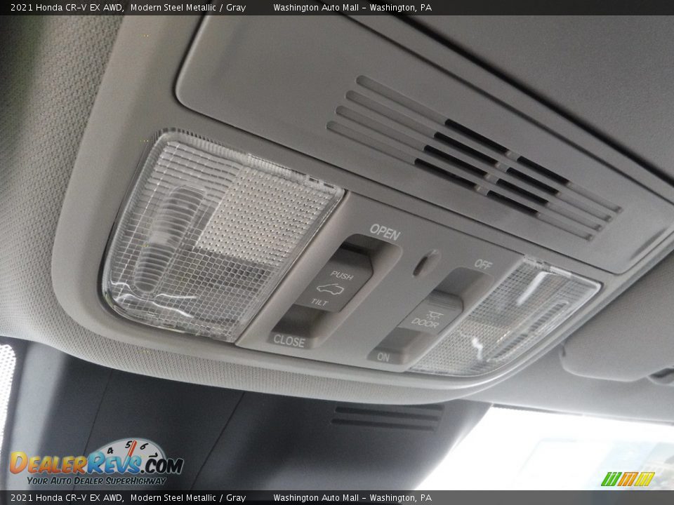 2021 Honda CR-V EX AWD Modern Steel Metallic / Gray Photo #24