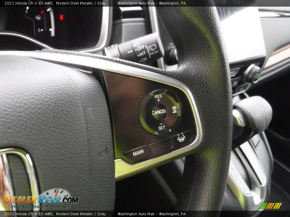 2021 Honda CR-V EX AWD Modern Steel Metallic / Gray Photo #26