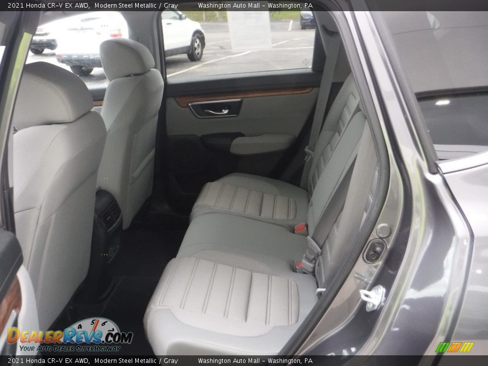 2021 Honda CR-V EX AWD Modern Steel Metallic / Gray Photo #27