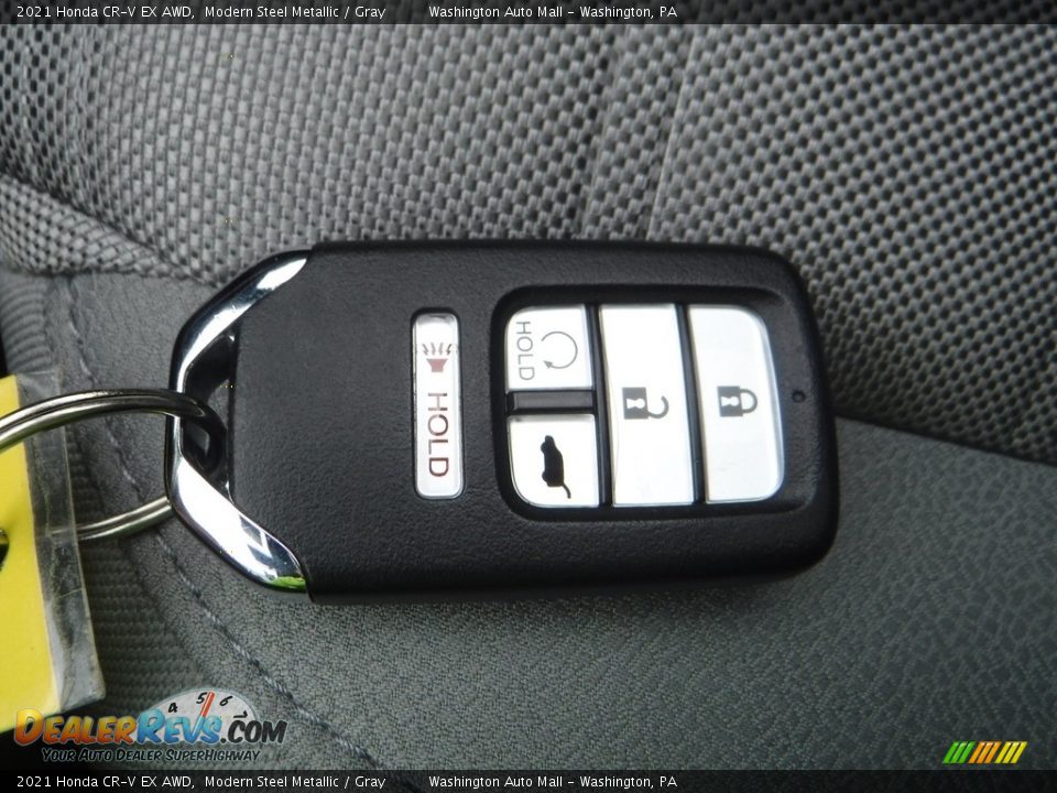 2021 Honda CR-V EX AWD Modern Steel Metallic / Gray Photo #30
