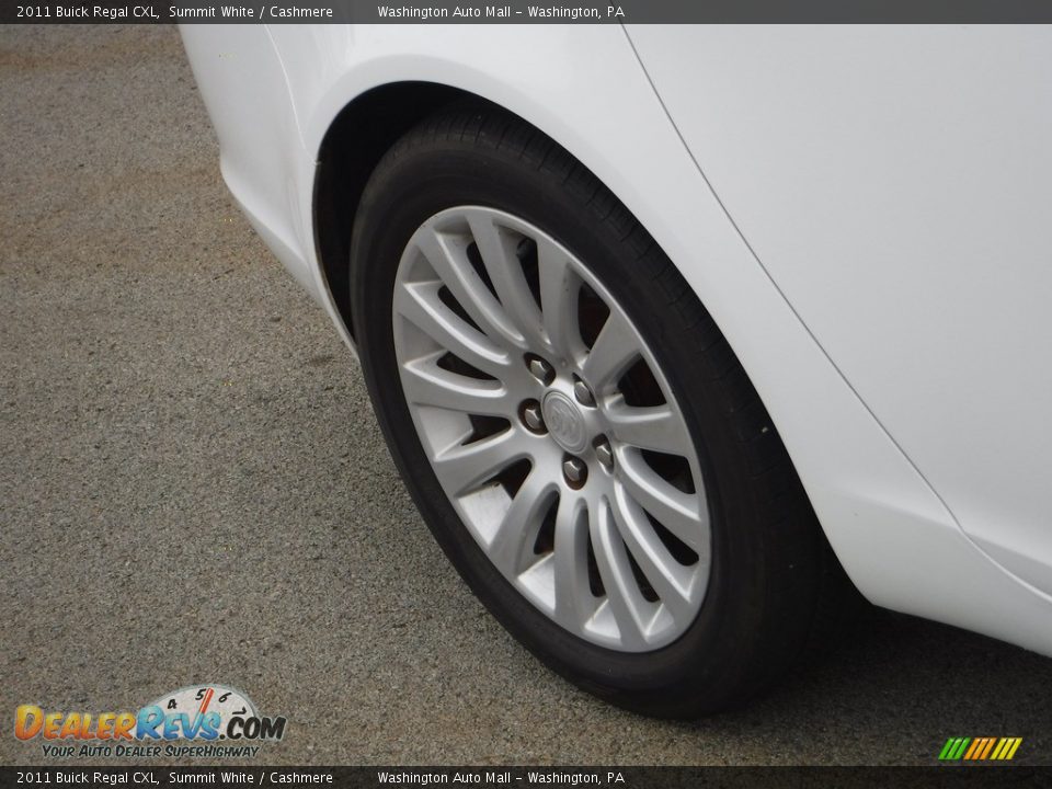 2011 Buick Regal CXL Summit White / Cashmere Photo #4