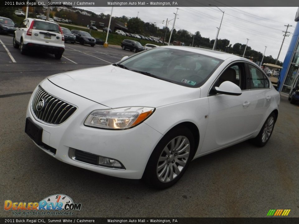 2011 Buick Regal CXL Summit White / Cashmere Photo #6