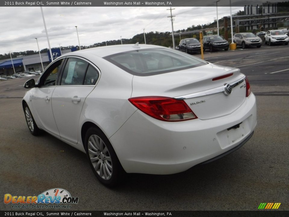 2011 Buick Regal CXL Summit White / Cashmere Photo #8