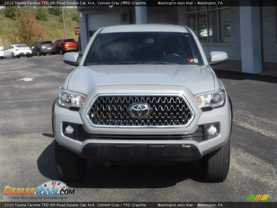 2019 Toyota Tacoma TRD Off-Road Double Cab 4x4 Cement Gray / TRD Graphite Photo #5