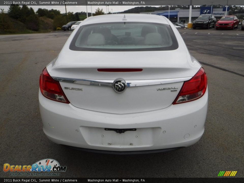 2011 Buick Regal CXL Summit White / Cashmere Photo #9