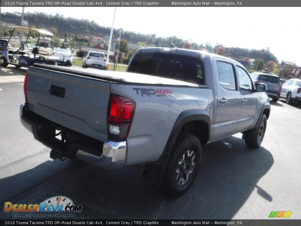 2019 Toyota Tacoma TRD Off-Road Double Cab 4x4 Cement Gray / TRD Graphite Photo #12