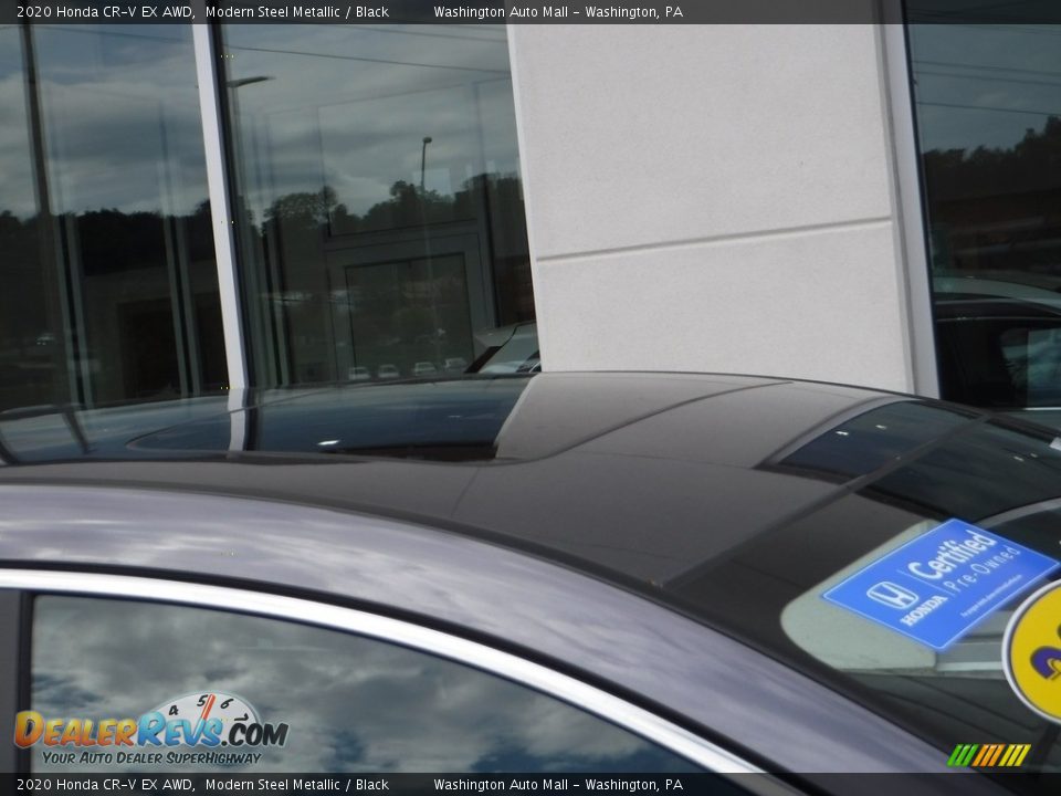 2020 Honda CR-V EX AWD Modern Steel Metallic / Black Photo #3