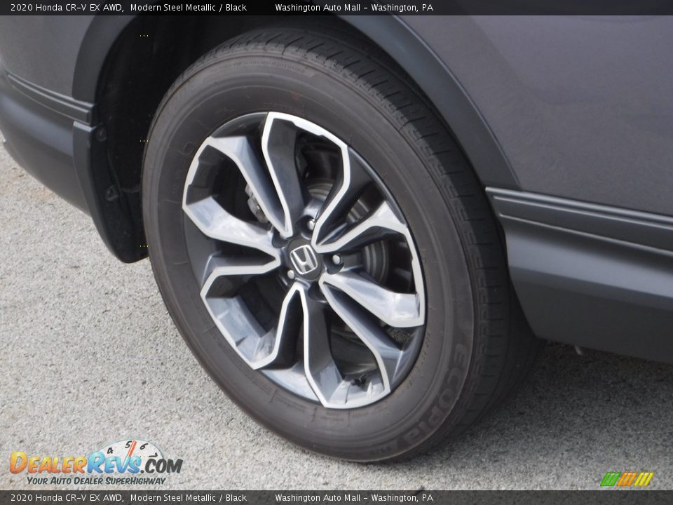 2020 Honda CR-V EX AWD Modern Steel Metallic / Black Photo #4