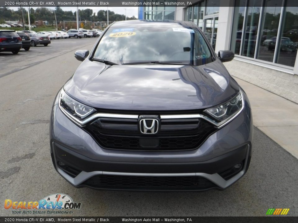 2020 Honda CR-V EX AWD Modern Steel Metallic / Black Photo #5