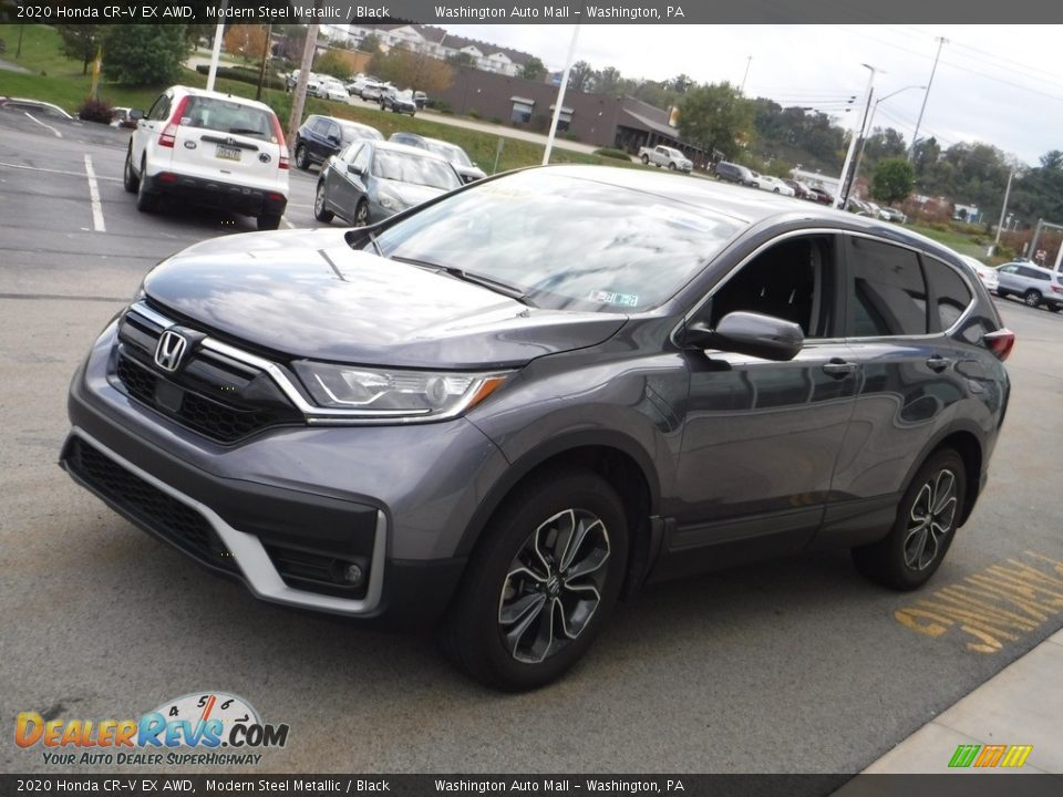 2020 Honda CR-V EX AWD Modern Steel Metallic / Black Photo #6