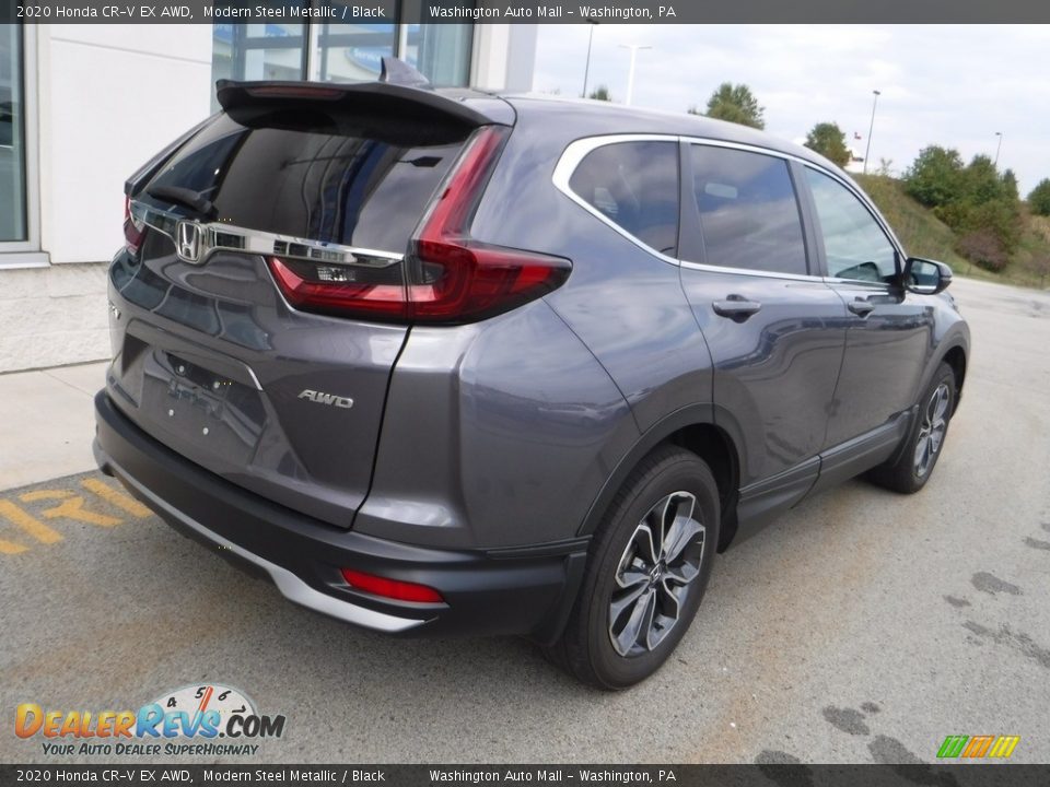 2020 Honda CR-V EX AWD Modern Steel Metallic / Black Photo #10