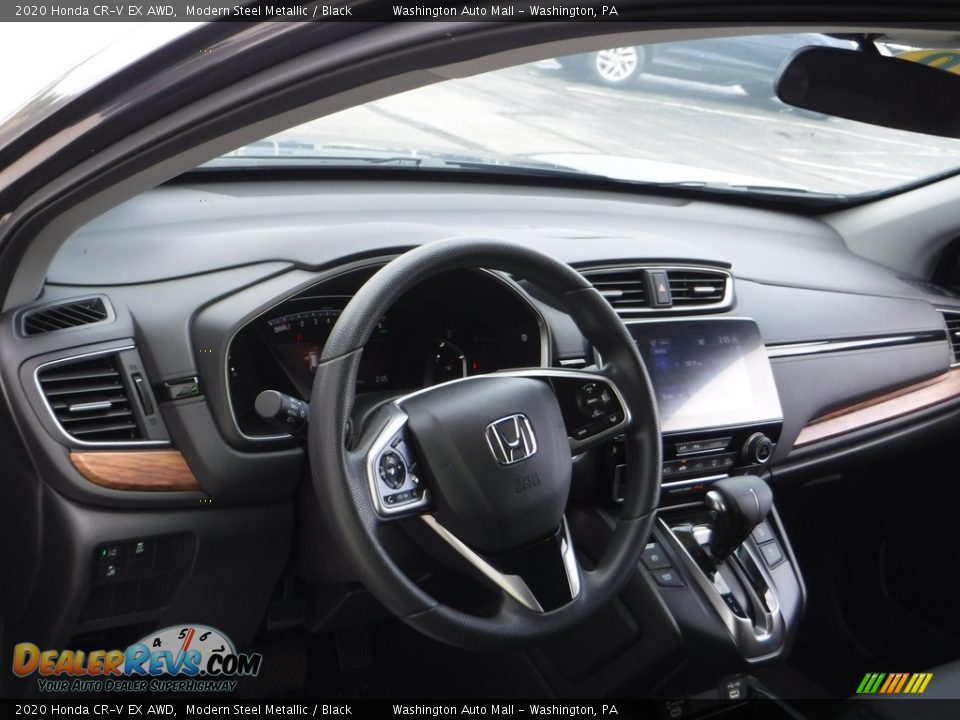 2020 Honda CR-V EX AWD Modern Steel Metallic / Black Photo #13