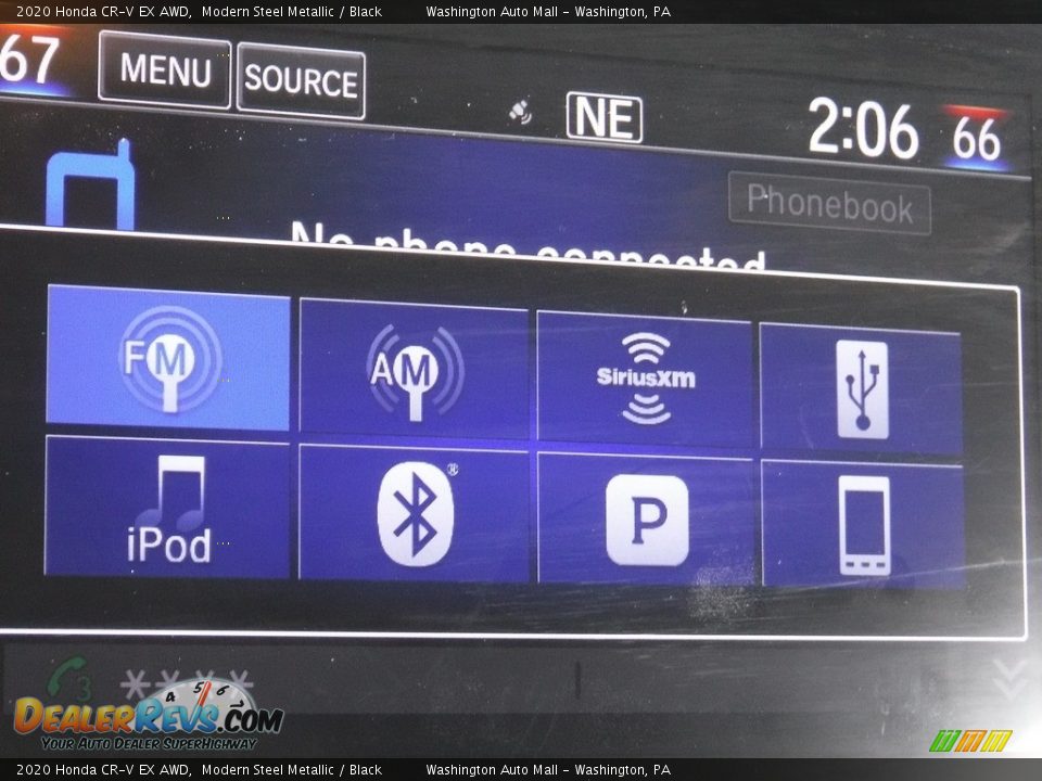 2020 Honda CR-V EX AWD Modern Steel Metallic / Black Photo #20