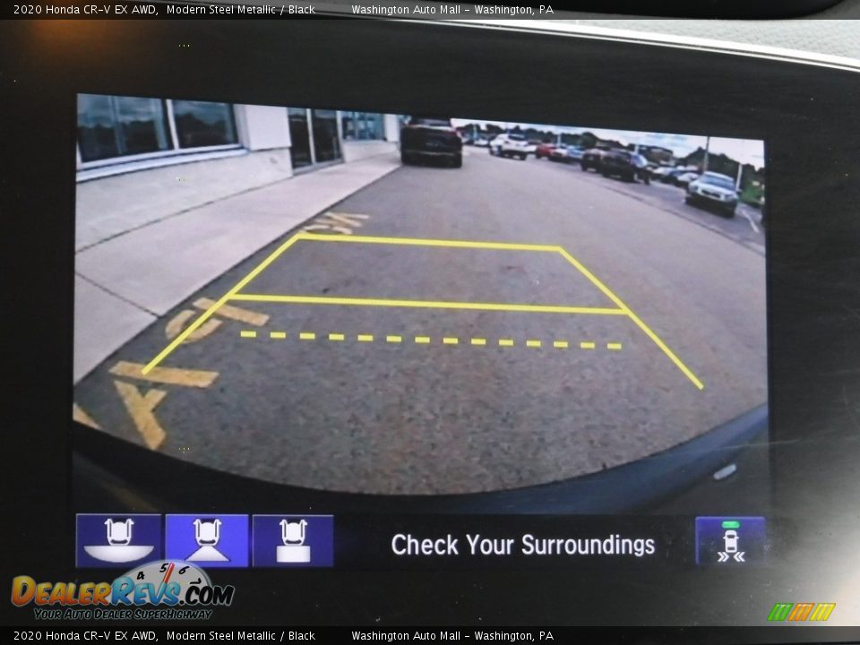 2020 Honda CR-V EX AWD Modern Steel Metallic / Black Photo #22