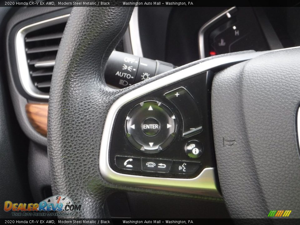 2020 Honda CR-V EX AWD Modern Steel Metallic / Black Photo #23