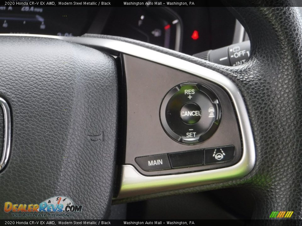2020 Honda CR-V EX AWD Modern Steel Metallic / Black Photo #24