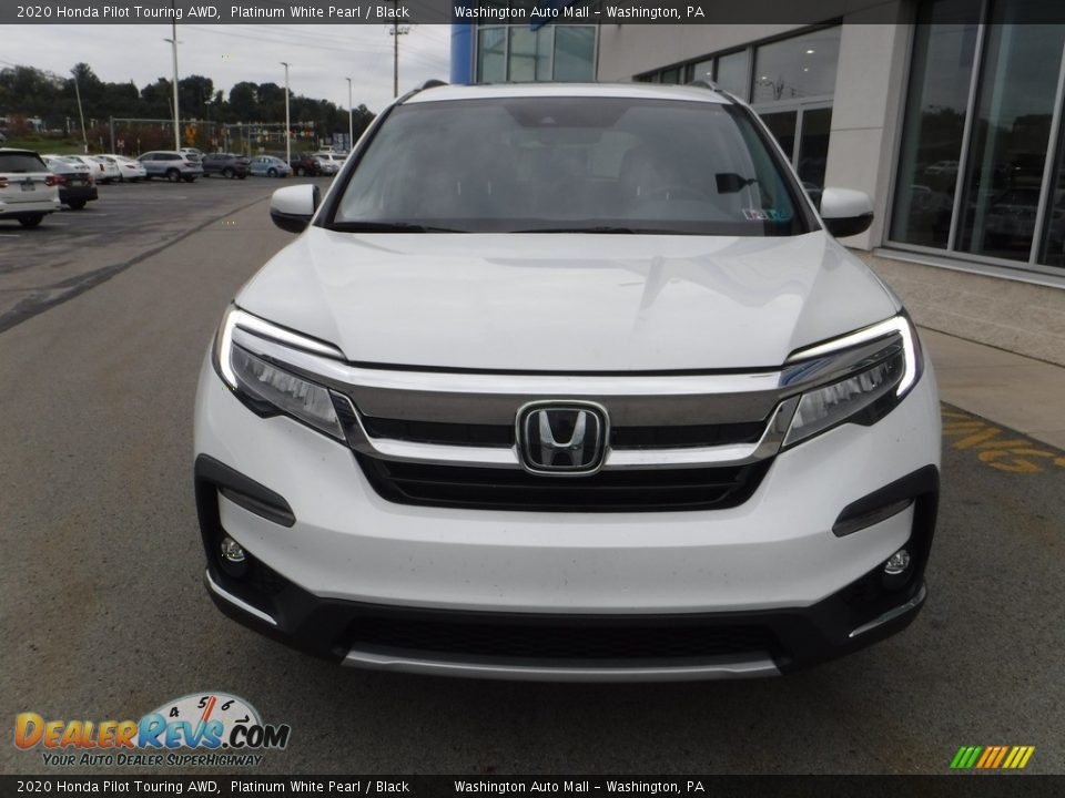 2020 Honda Pilot Touring AWD Platinum White Pearl / Black Photo #4