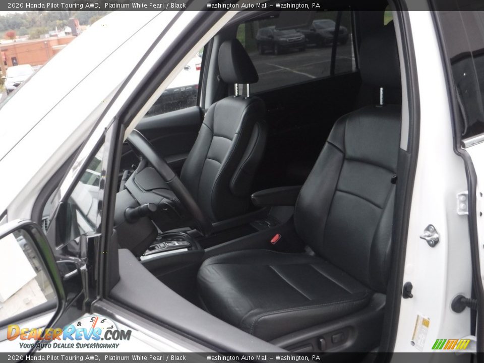 2020 Honda Pilot Touring AWD Platinum White Pearl / Black Photo #18