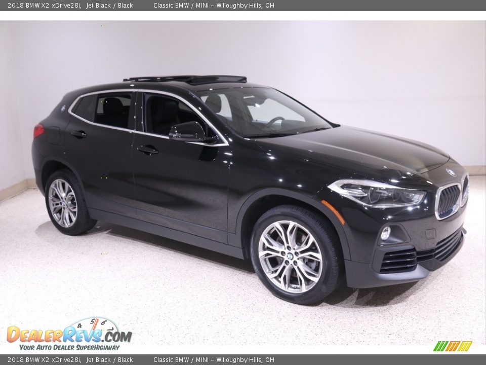 2018 BMW X2 xDrive28i Jet Black / Black Photo #1