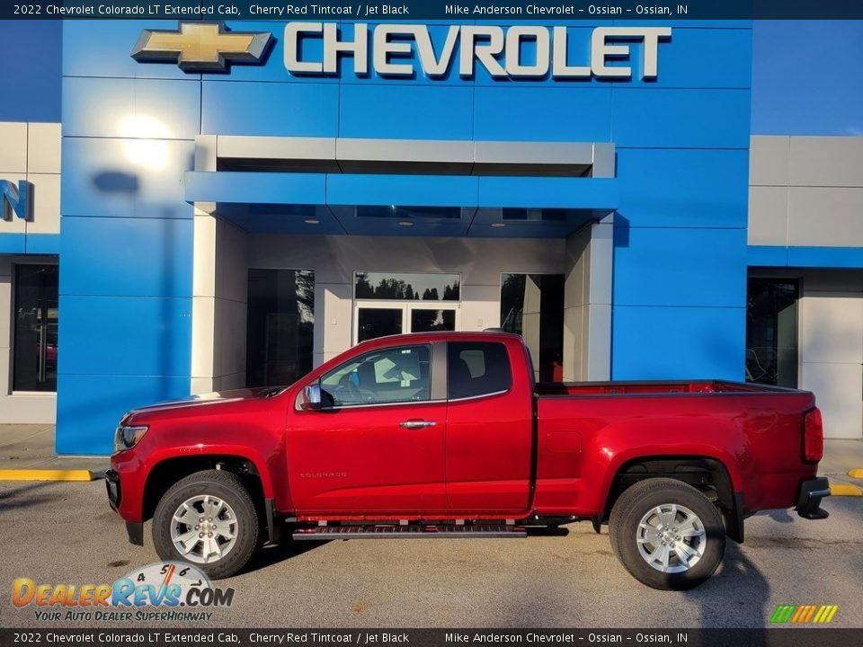 Cherry Red Tintcoat 2022 Chevrolet Colorado LT Extended Cab Photo #1