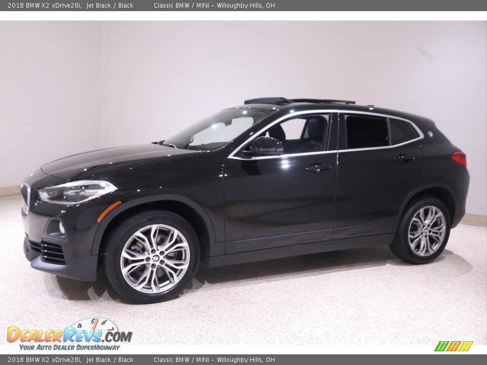 2018 BMW X2 xDrive28i Jet Black / Black Photo #3