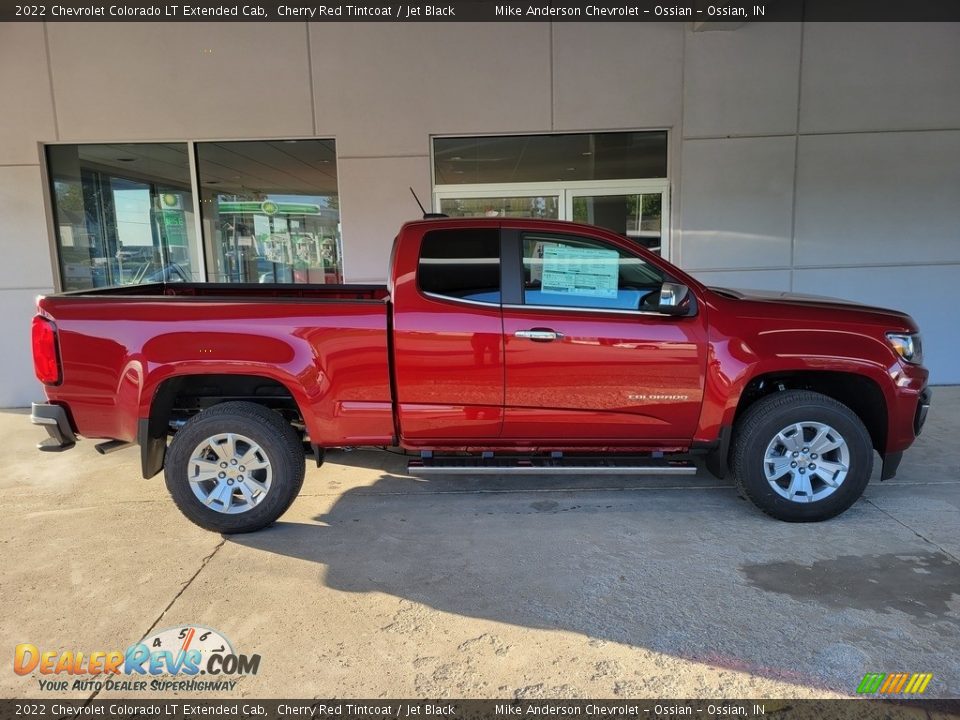 Cherry Red Tintcoat 2022 Chevrolet Colorado LT Extended Cab Photo #3