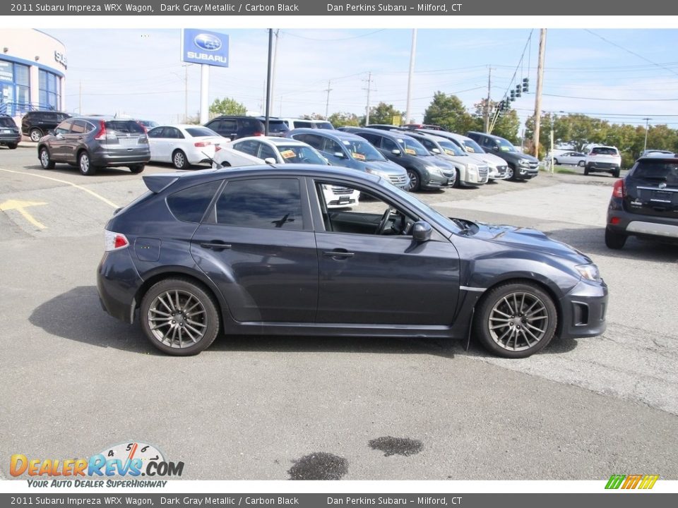Dark Gray Metallic 2011 Subaru Impreza WRX Wagon Photo #4