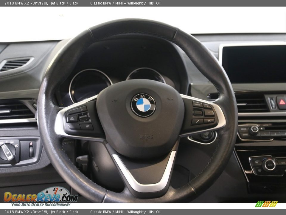 2018 BMW X2 xDrive28i Jet Black / Black Photo #7