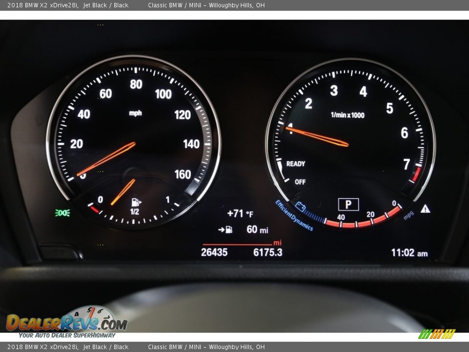 2018 BMW X2 xDrive28i Jet Black / Black Photo #8