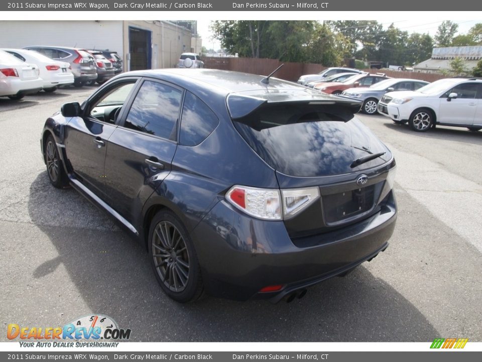 2011 Subaru Impreza WRX Wagon Dark Gray Metallic / Carbon Black Photo #7