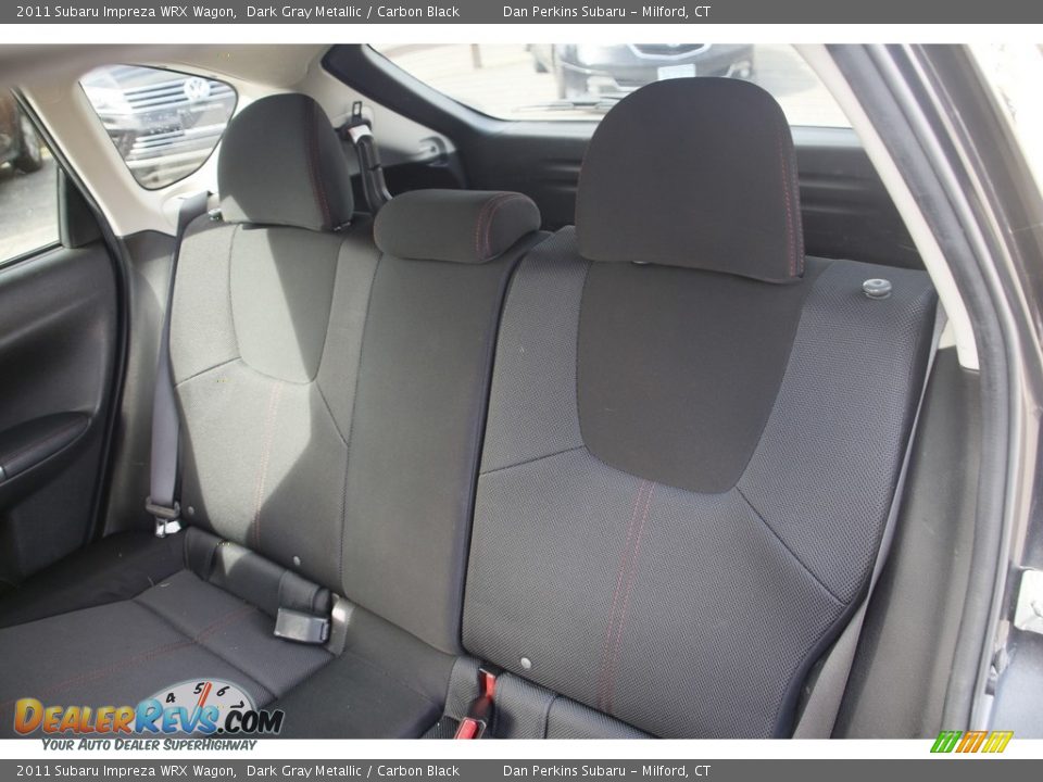 2011 Subaru Impreza WRX Wagon Dark Gray Metallic / Carbon Black Photo #12